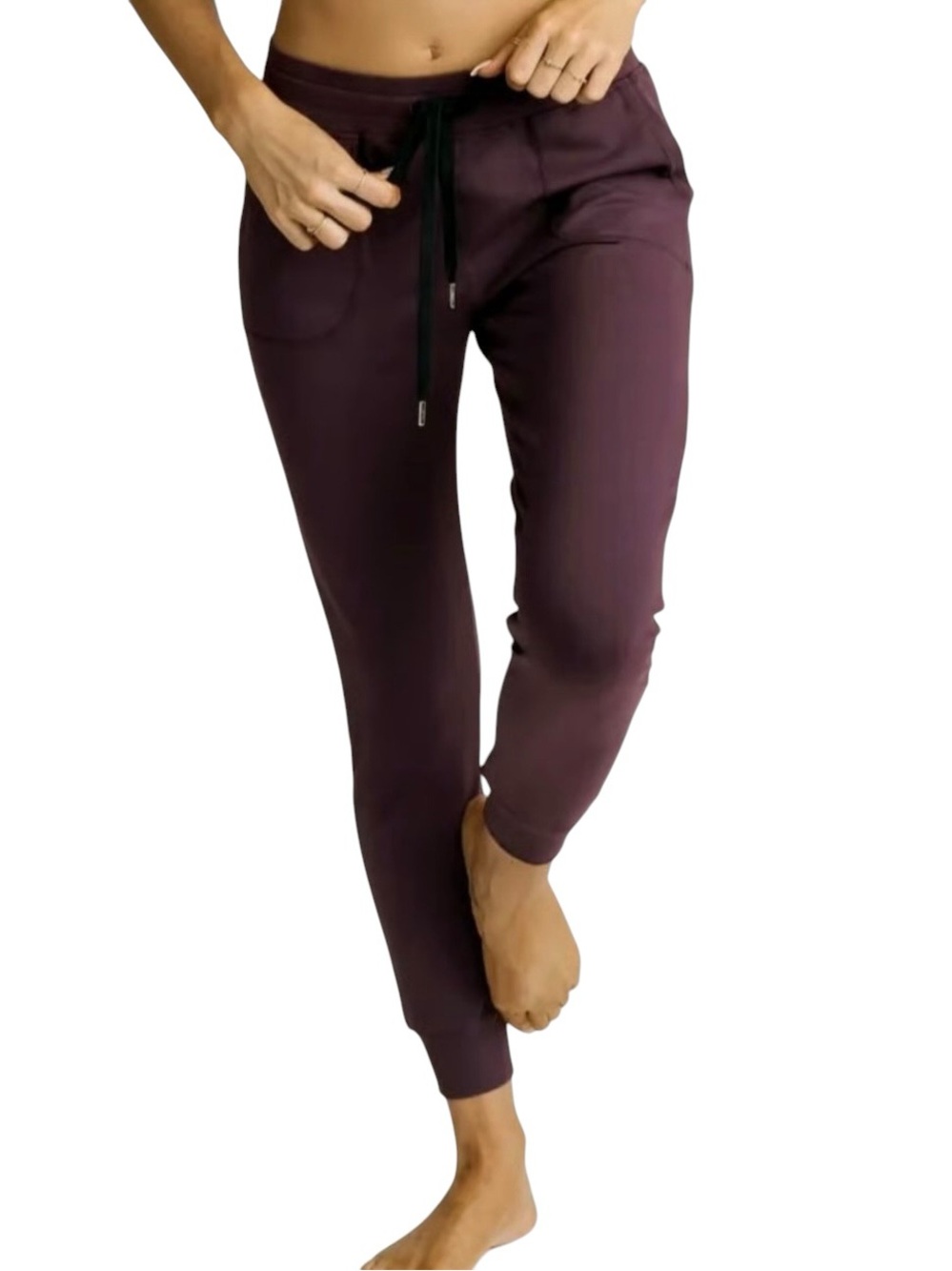 Zyia Active Plum Unwind Joggers Size Medium - Picture 2 of 11